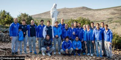 Talijanska vaterpolo reprezentacija posjetila Međugorje