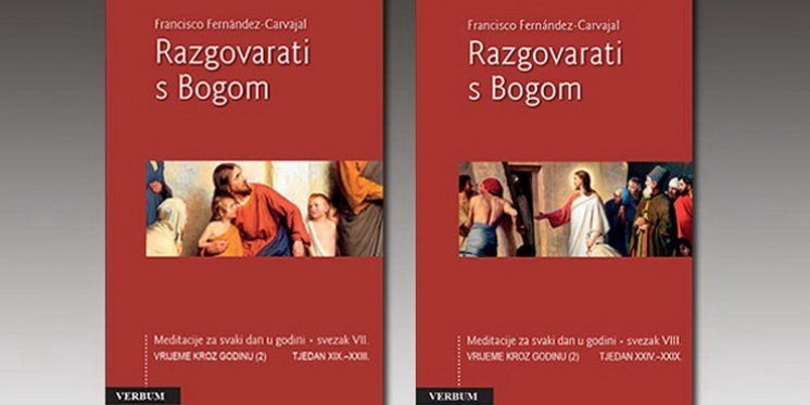 Predstavljena dva nova sveska Carvajalovih meditacija &quot;Razgovarati s Bogom&quot;