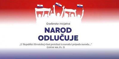 Narod odlučuje: Unatoč opstrukcijama skupljeno 205.000 potpisa u prvom tjednu  