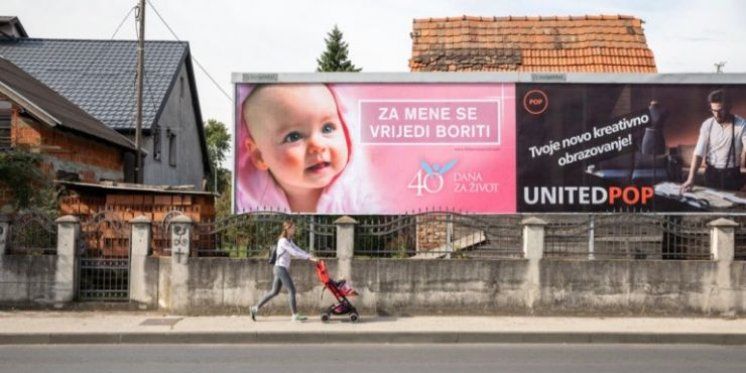 Pro-life jumbo plakati osvanuli diljem Hrvatske!