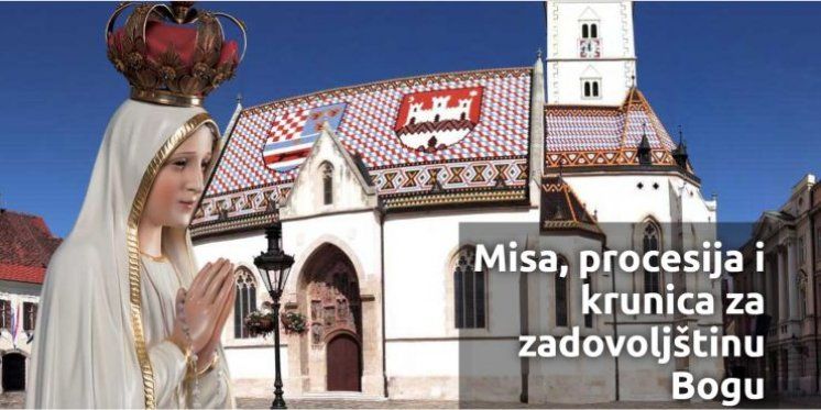 Misa, procesija i krunica za zadovoljštinu Bogu za javne grijehe narodnih vođa