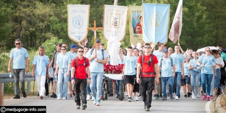 Završeno 2. veliko zavjetno hodočašće Kraljici Mira