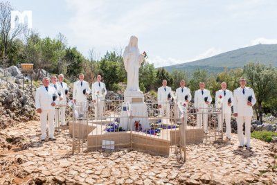 Nova pjesma klape Sv. Juraj HRM-a povodom 40. godišnjice Gospinog ukazanja