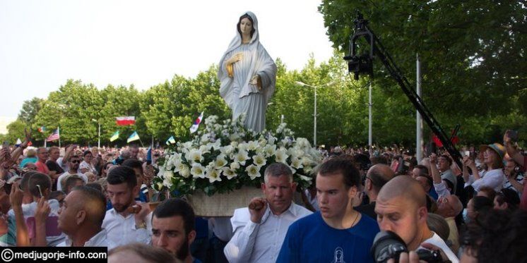 Proslavljena 40. obljetnica: Rekordan broj svećenika i hodočasnika na večernjoj Svetoj misi