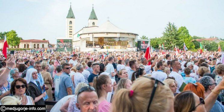 Župne obavijesti i molitveni program u Međugorju