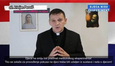 PETNAEST SVEĆENIKA u 4 minute digli glas uz roditelje za djecu: NEKA Bog očuva djecu od eksperimentalnoga cjepiva!