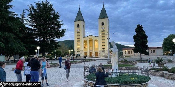 Župne obavijesti i molitveni program u Međugorju