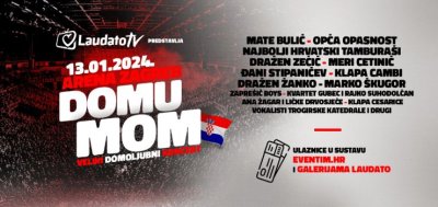 Veliki domoljubni koncert &#039;Domu mom&#039; u Areni