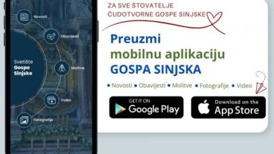 Pokrenuta mobilna aplikacija „Gospa Sinjska“