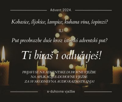 ADVENTSKO-BOŽIĆNE E-DUHOVNE VJEŽBE