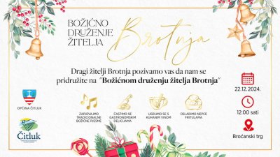 Božićno druženje žitelja Brotnja