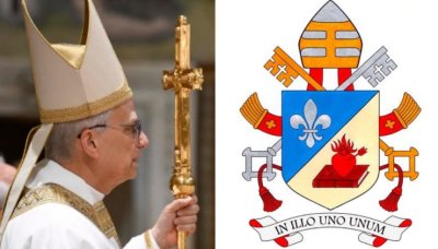 Objavljeni grb i geslo Lava XIV. – u središtu jedinstvo u Kristu