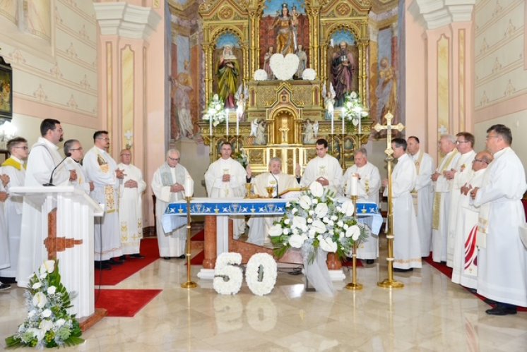 Proslavljena zlatna Misa preč. Đure Saboleka u Vukovini!