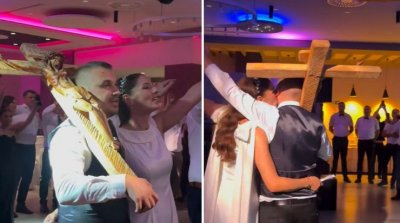 VIDEO Ljubav rođena pod križem: Josip Jelinić iz Ljubuškog uplovio u brak s Anitom