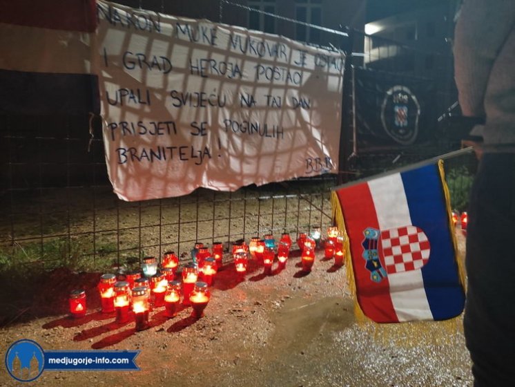 Međugorje i Bijakovići uz molitvu i svijeće: &quot;Vukovar je ostao, grad heroja postao&quot;