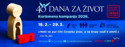 Počinje korizmena kampanja za nerođene