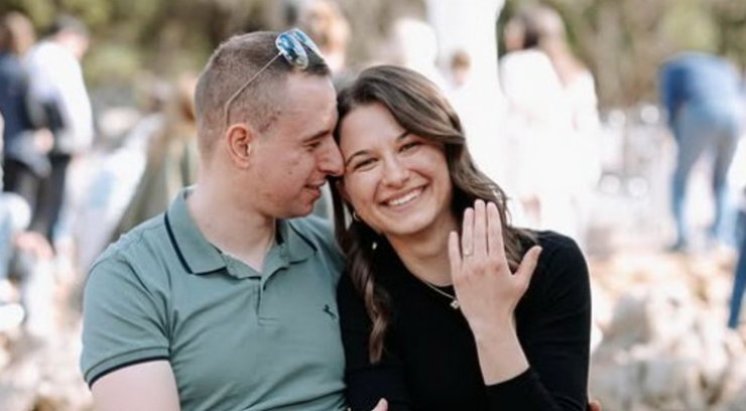 Nakon pet sati hoda stigli u Međugorje, a onda iz njega otišli zaručeni