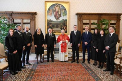 Papa Lav XIV. primio u audijenciju članove Predsjedništva Bosne i Hercegovine