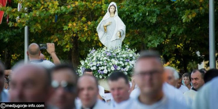 Molitveni program u župi Međugorju za 45. obljetnicu ukazanja Kraljice Mira